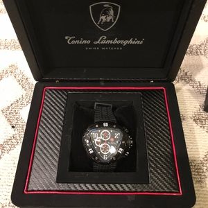 Lamborghini spyder men’s wrist watch
